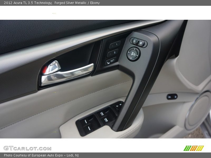 Forged Silver Metallic / Ebony 2012 Acura TL 3.5 Technology