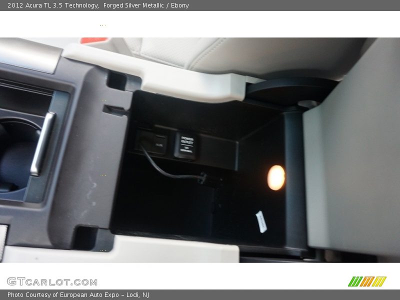 Forged Silver Metallic / Ebony 2012 Acura TL 3.5 Technology