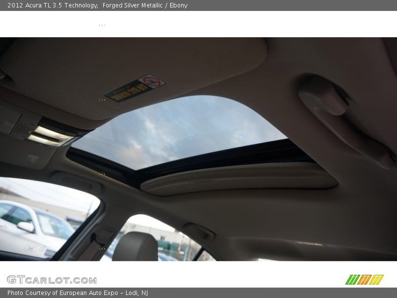 Forged Silver Metallic / Ebony 2012 Acura TL 3.5 Technology