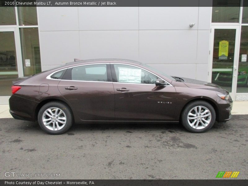 Autumn Bronze Metallic / Jet Black 2016 Chevrolet Malibu LT
