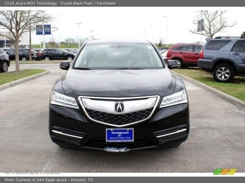 Crystal Black Pearl / Parchment 2016 Acura MDX Technology