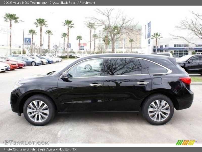 Crystal Black Pearl / Parchment 2016 Acura MDX Technology