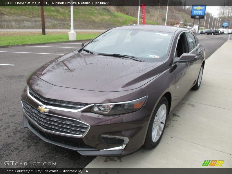 Autumn Bronze Metallic / Jet Black 2016 Chevrolet Malibu LT
