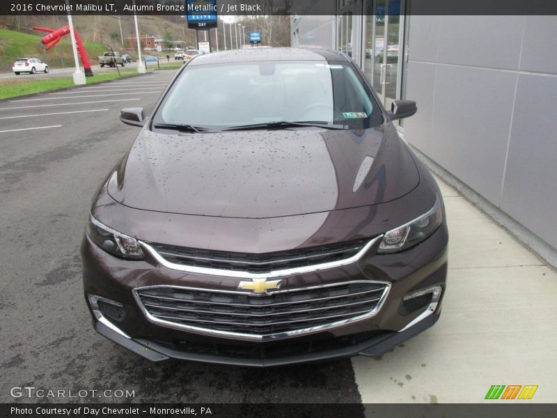 Autumn Bronze Metallic / Jet Black 2016 Chevrolet Malibu LT