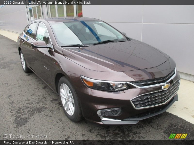 Autumn Bronze Metallic / Jet Black 2016 Chevrolet Malibu LT