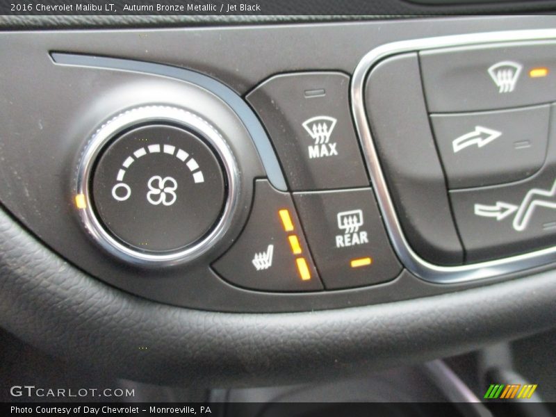 Autumn Bronze Metallic / Jet Black 2016 Chevrolet Malibu LT