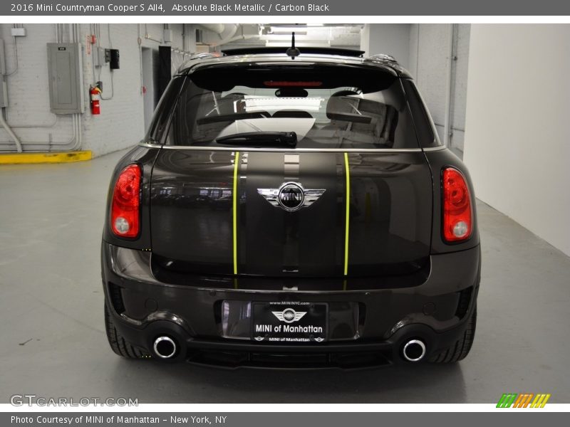Absolute Black Metallic / Carbon Black 2016 Mini Countryman Cooper S All4