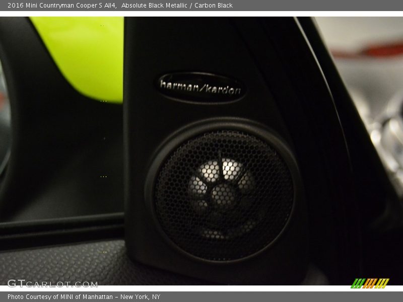 Absolute Black Metallic / Carbon Black 2016 Mini Countryman Cooper S All4