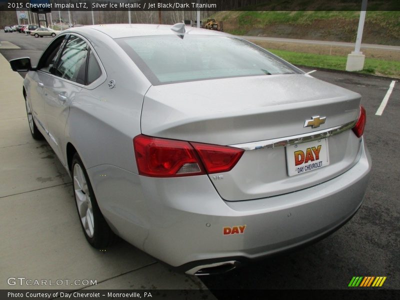Silver Ice Metallic / Jet Black/Dark Titanium 2015 Chevrolet Impala LTZ