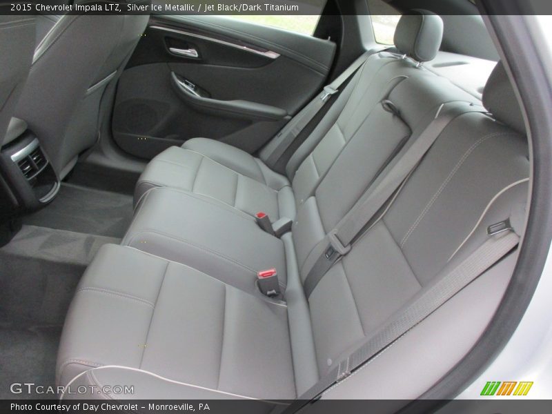 Silver Ice Metallic / Jet Black/Dark Titanium 2015 Chevrolet Impala LTZ
