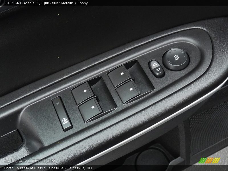 Quicksilver Metallic / Ebony 2012 GMC Acadia SL