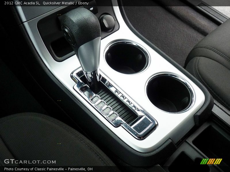 Quicksilver Metallic / Ebony 2012 GMC Acadia SL
