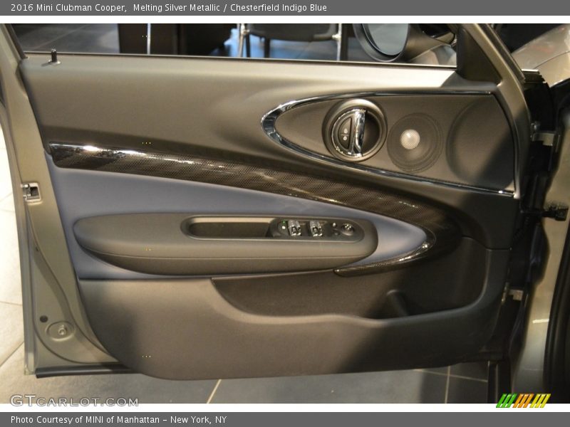 Melting Silver Metallic / Chesterfield Indigo Blue 2016 Mini Clubman Cooper