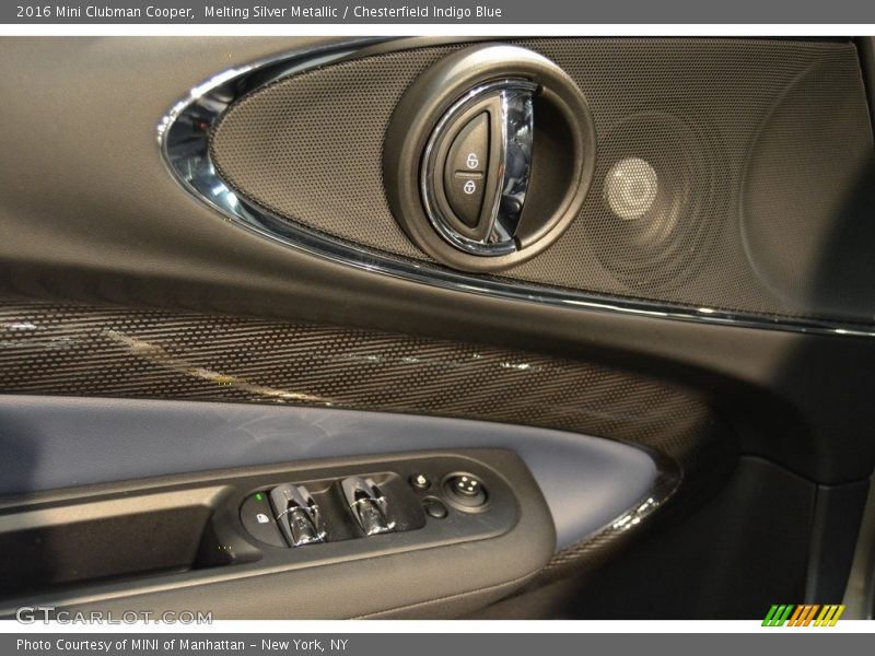 Melting Silver Metallic / Chesterfield Indigo Blue 2016 Mini Clubman Cooper