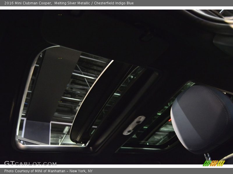 Melting Silver Metallic / Chesterfield Indigo Blue 2016 Mini Clubman Cooper