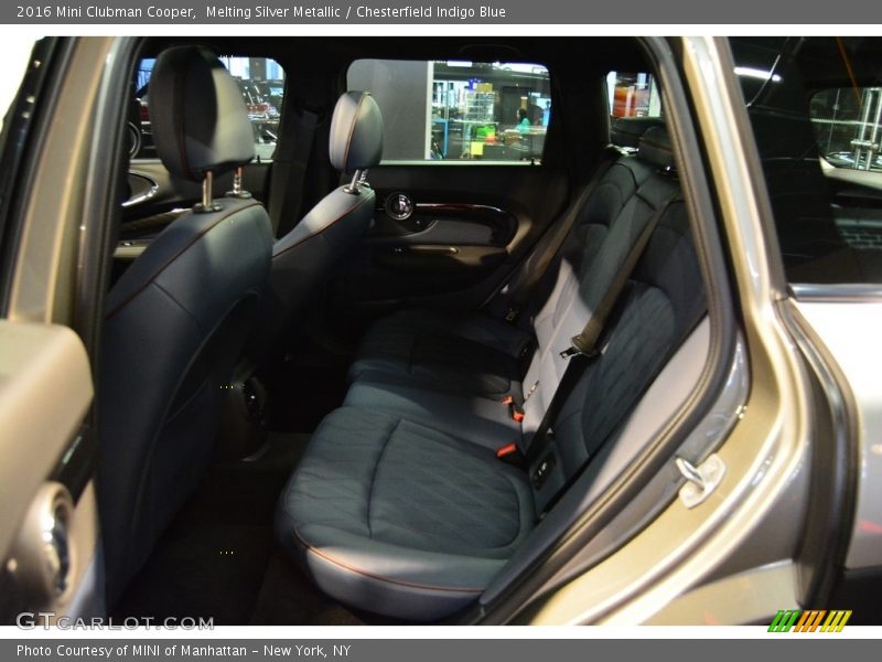 Melting Silver Metallic / Chesterfield Indigo Blue 2016 Mini Clubman Cooper