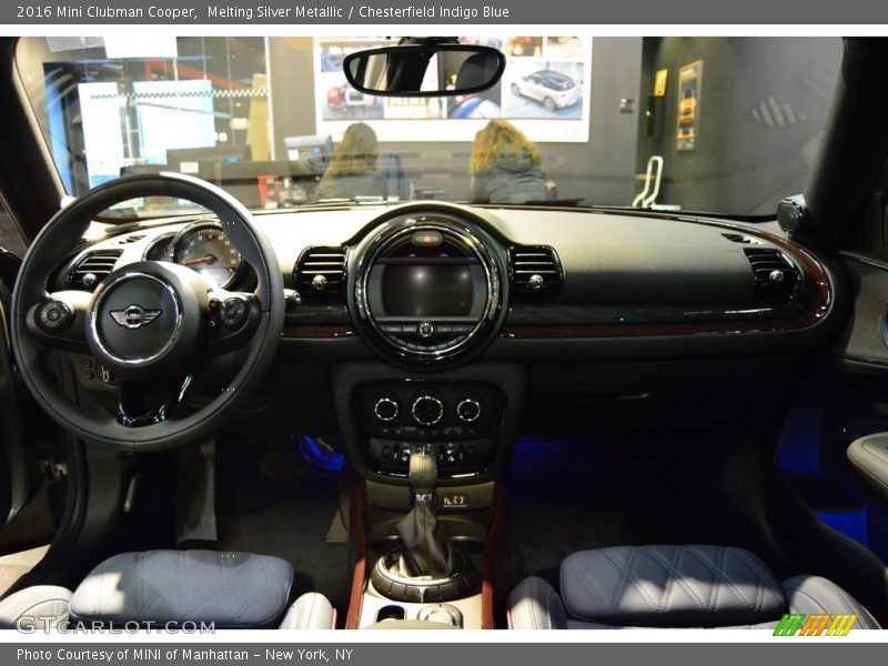 Melting Silver Metallic / Chesterfield Indigo Blue 2016 Mini Clubman Cooper