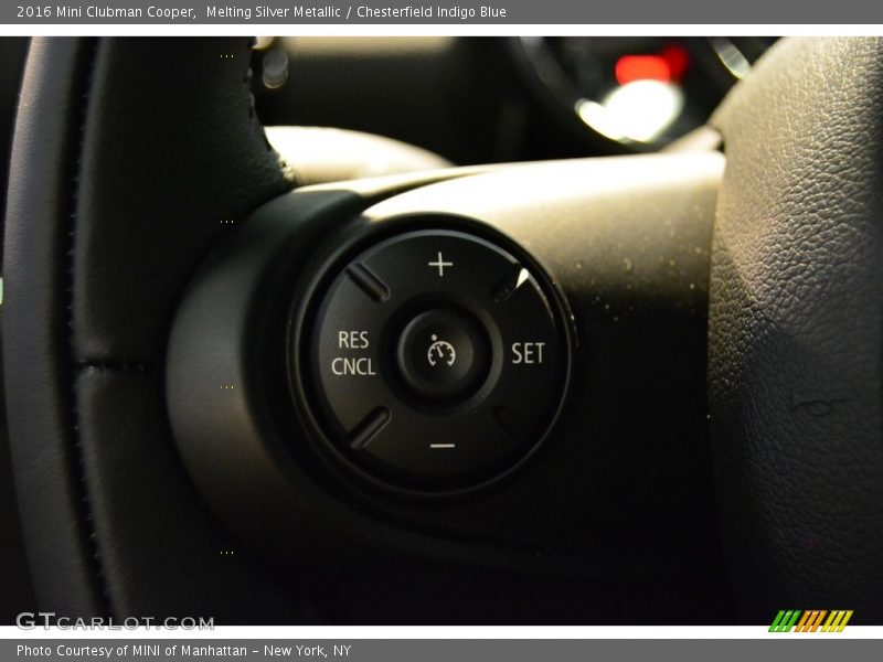 Melting Silver Metallic / Chesterfield Indigo Blue 2016 Mini Clubman Cooper