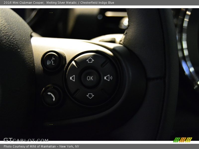 Melting Silver Metallic / Chesterfield Indigo Blue 2016 Mini Clubman Cooper