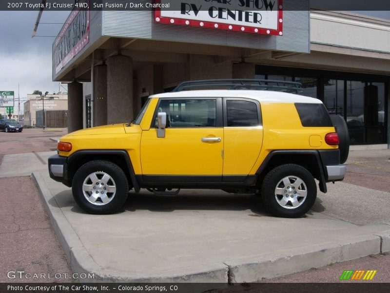 Sun Fusion / Dark Charcoal 2007 Toyota FJ Cruiser 4WD