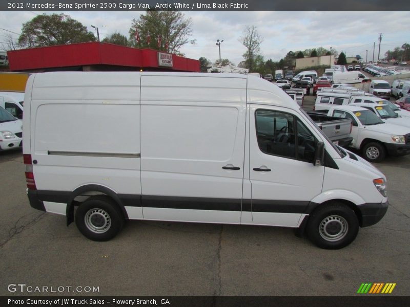 Arctic White / Lima Black Fabric 2012 Mercedes-Benz Sprinter 2500 Cargo Van