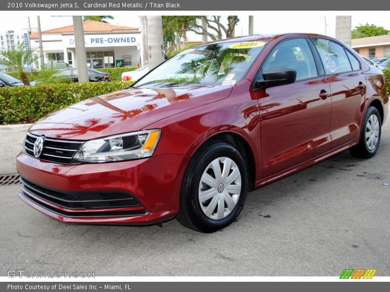  2016 Jetta S Cardinal Red Metallic