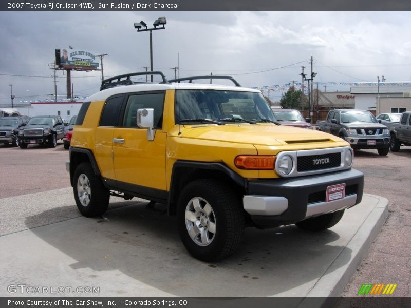 Sun Fusion / Dark Charcoal 2007 Toyota FJ Cruiser 4WD