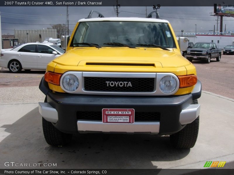 Sun Fusion / Dark Charcoal 2007 Toyota FJ Cruiser 4WD