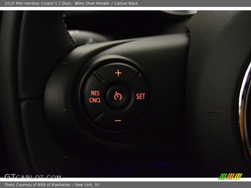 White Silver Metallic / Carbon Black 2016 Mini Hardtop Cooper S 2 Door