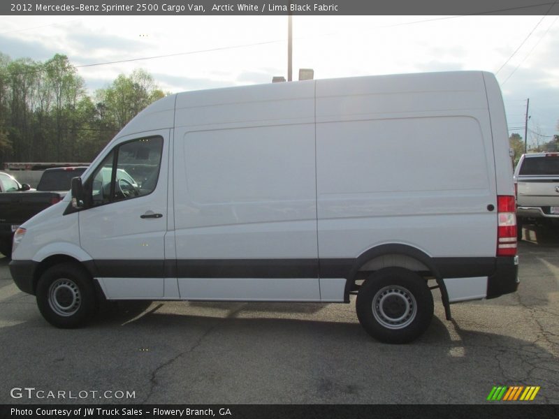 Arctic White / Lima Black Fabric 2012 Mercedes-Benz Sprinter 2500 Cargo Van