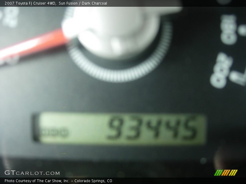 Sun Fusion / Dark Charcoal 2007 Toyota FJ Cruiser 4WD