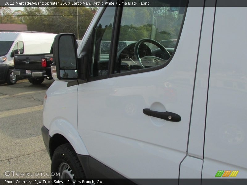 Arctic White / Lima Black Fabric 2012 Mercedes-Benz Sprinter 2500 Cargo Van