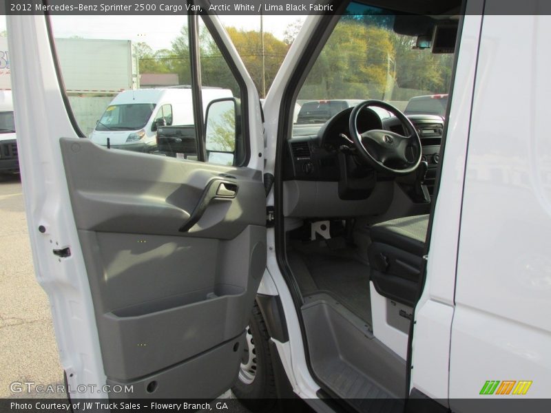 Arctic White / Lima Black Fabric 2012 Mercedes-Benz Sprinter 2500 Cargo Van