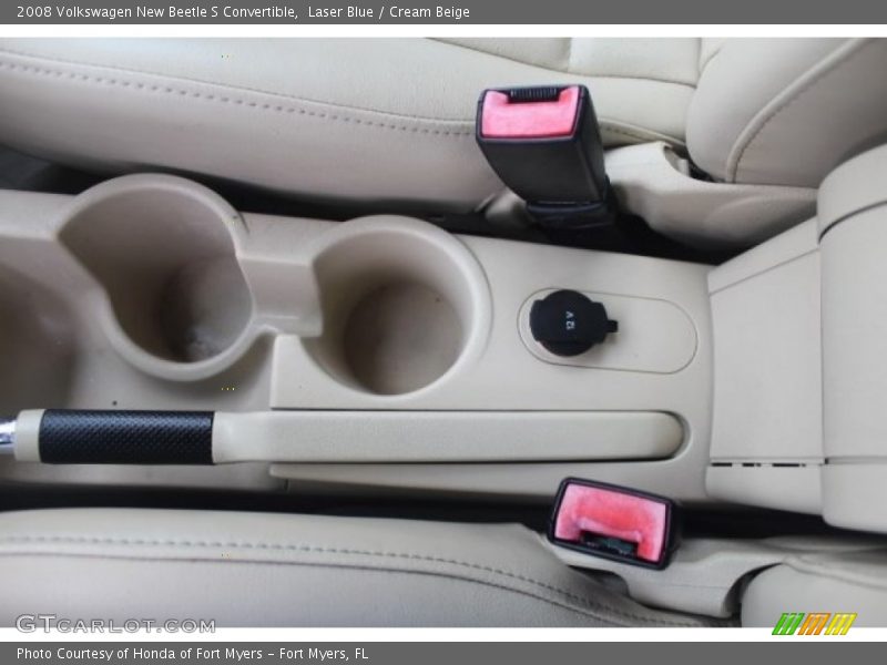 Laser Blue / Cream Beige 2008 Volkswagen New Beetle S Convertible