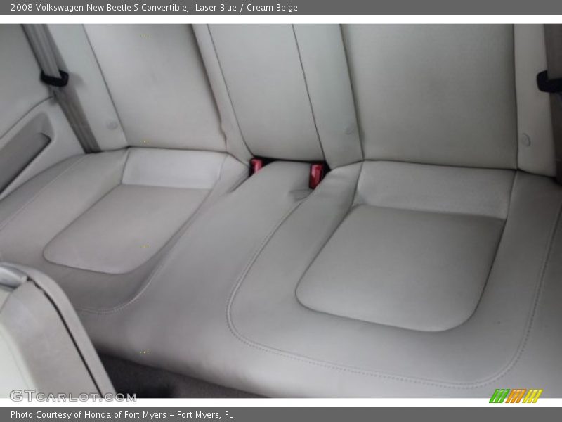 Laser Blue / Cream Beige 2008 Volkswagen New Beetle S Convertible