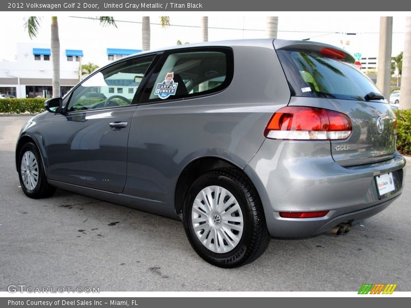 United Gray Metallic / Titan Black 2012 Volkswagen Golf 2 Door