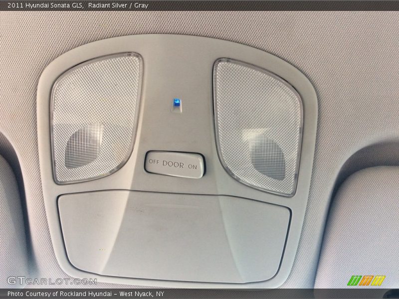 Radiant Silver / Gray 2011 Hyundai Sonata GLS