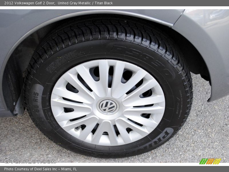 United Gray Metallic / Titan Black 2012 Volkswagen Golf 2 Door