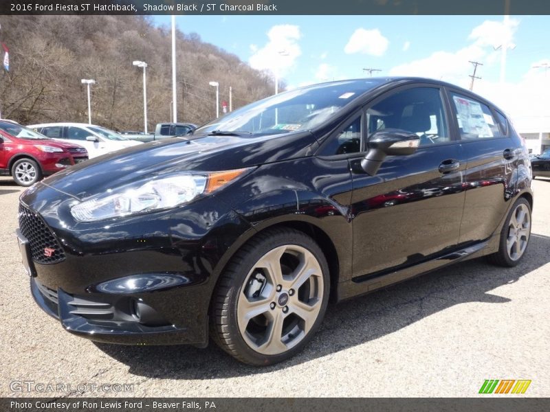 Shadow Black / ST Charcoal Black 2016 Ford Fiesta ST Hatchback