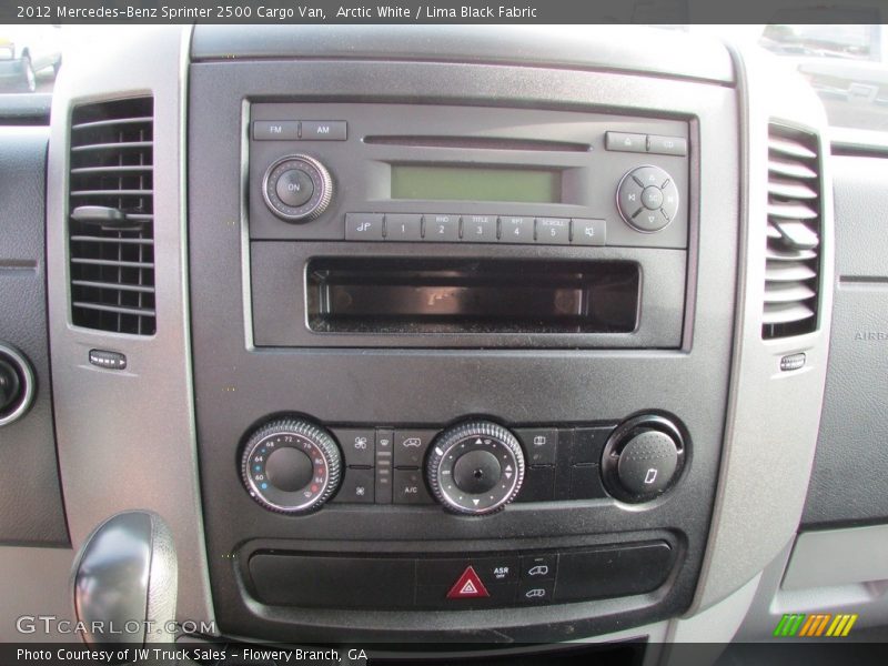 Arctic White / Lima Black Fabric 2012 Mercedes-Benz Sprinter 2500 Cargo Van