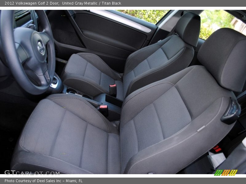 United Gray Metallic / Titan Black 2012 Volkswagen Golf 2 Door