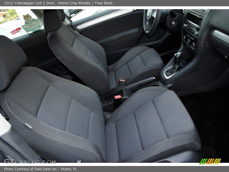 United Gray Metallic / Titan Black 2012 Volkswagen Golf 2 Door