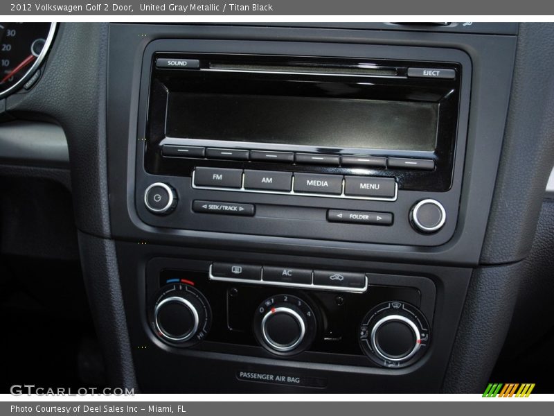 United Gray Metallic / Titan Black 2012 Volkswagen Golf 2 Door