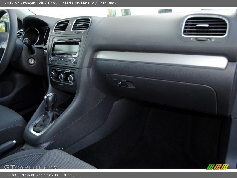 United Gray Metallic / Titan Black 2012 Volkswagen Golf 2 Door