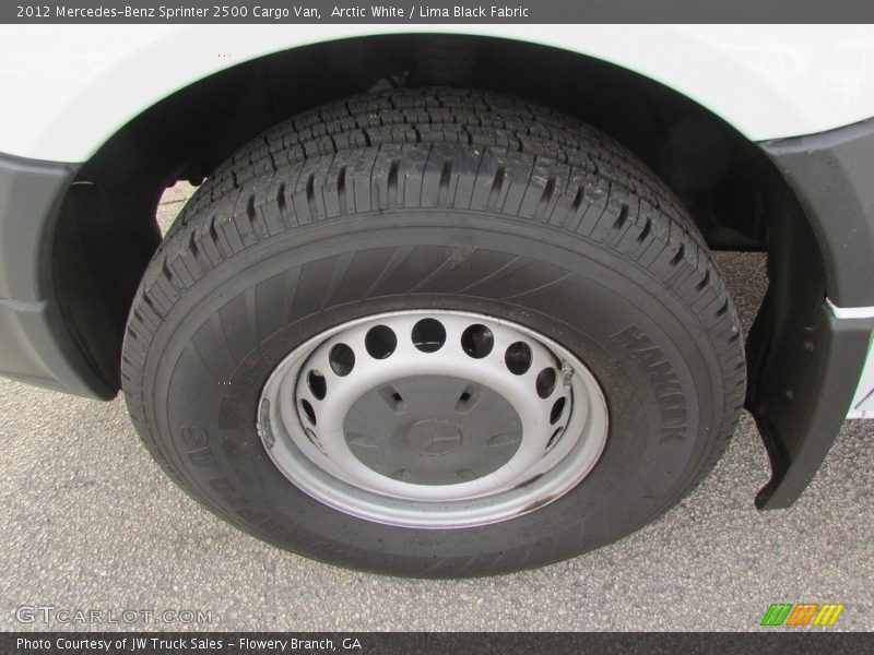 Arctic White / Lima Black Fabric 2012 Mercedes-Benz Sprinter 2500 Cargo Van