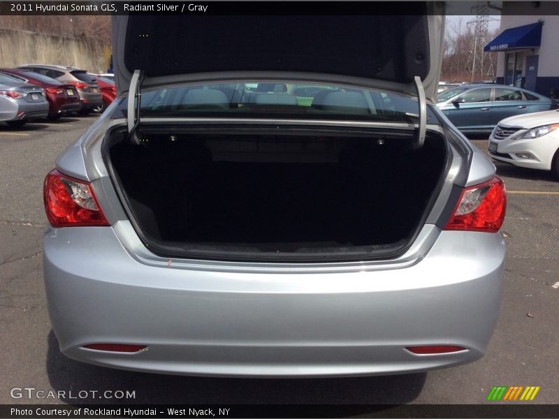 Radiant Silver / Gray 2011 Hyundai Sonata GLS