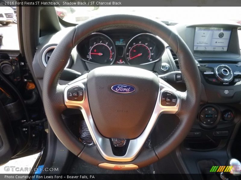 Shadow Black / ST Charcoal Black 2016 Ford Fiesta ST Hatchback
