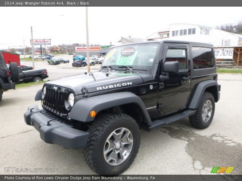 Black / Black 2014 Jeep Wrangler Rubicon 4x4