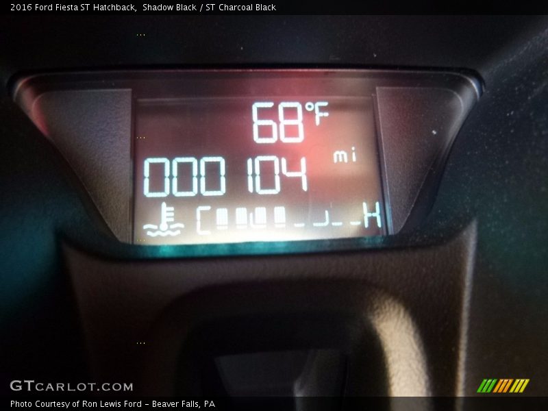 Shadow Black / ST Charcoal Black 2016 Ford Fiesta ST Hatchback