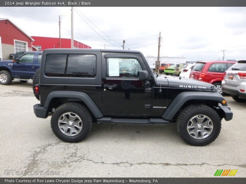 Black / Black 2014 Jeep Wrangler Rubicon 4x4